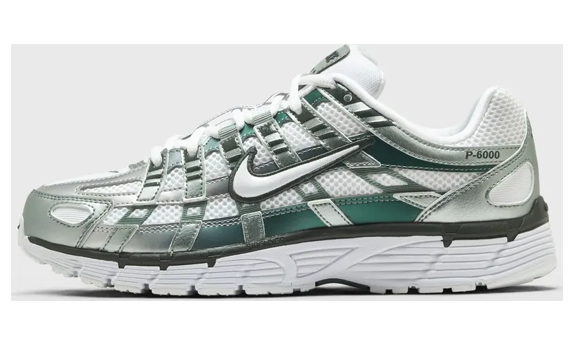 Nike P-6000 White Mica Green
