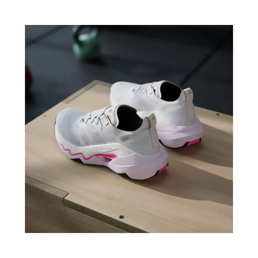 Adidas Rapidmove Pro Training Shoes Cloud White / Silver Metallic / Lucid Pink (JP8783)