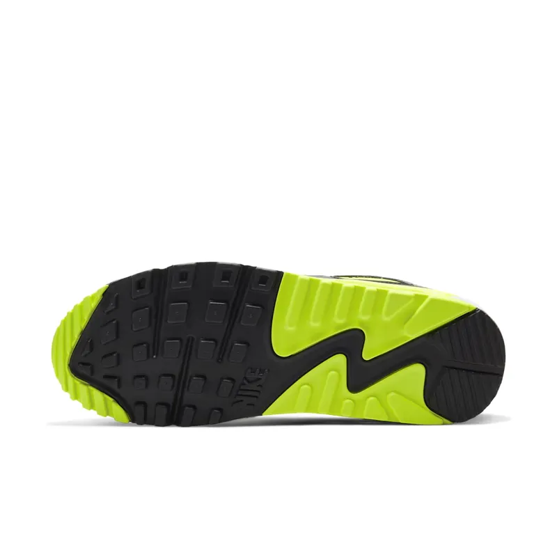 Nike Air Max 90 Recraft Volt (W) White/Particle Grey-Black-Volt (CD0490-101)