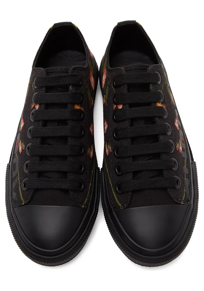 Burberry Black Larkhall Sneakers (8037332) (5)