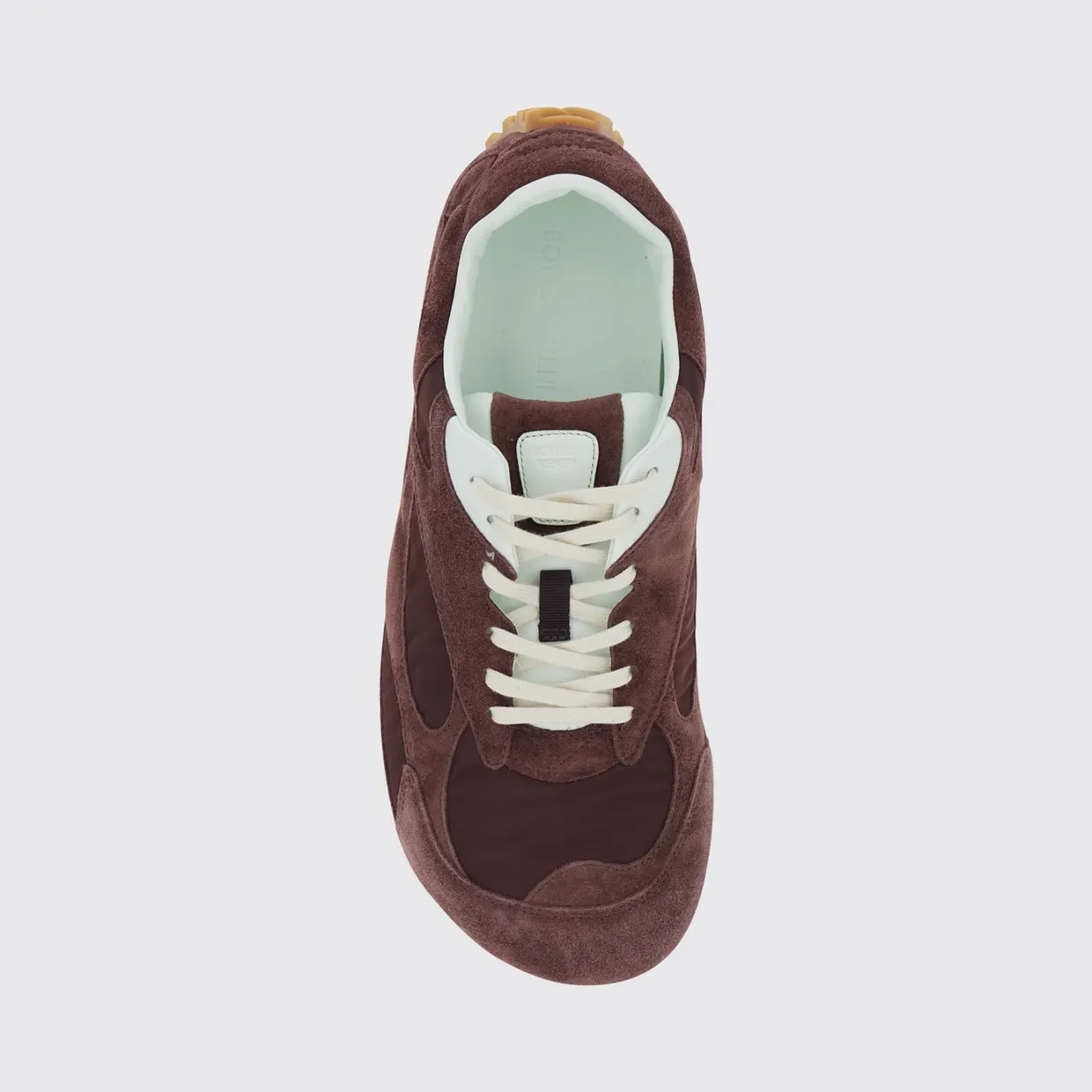 Bottega Veneta Orbit Flash Suede Calfskin Trainers Burgundy (867921V3MS26186) (3)