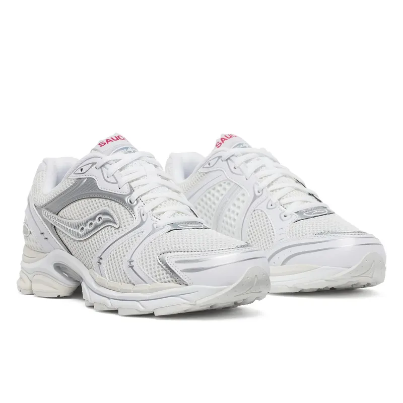 Saucony ProGrid Triumph 4 Heritage Pack White Silver (S70841-1)