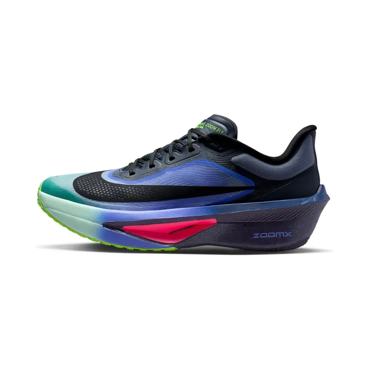 Nike Zoom Fly 6 Glam “Dark Obsidian / Racer Blue / Emerald Rise / Black” (IO9572-400)