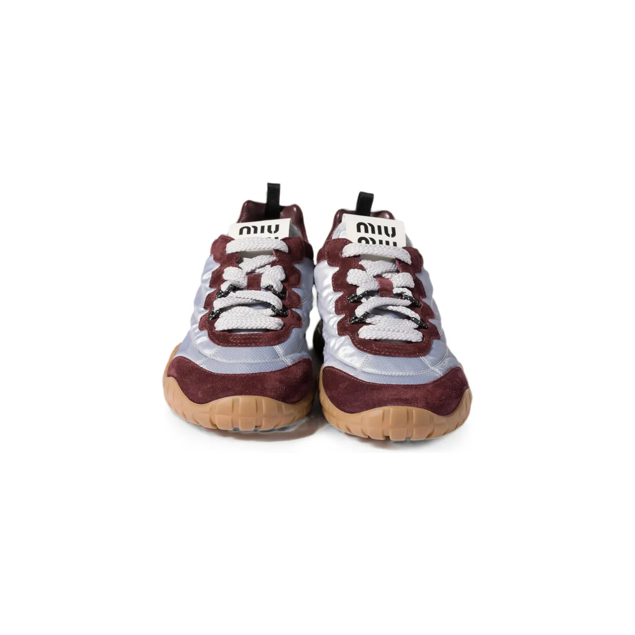 Miu Miu Tyre Technical-fabric and Suede “Silver/Red” (5E417E F D005 3ZOF F0P1O) (3)