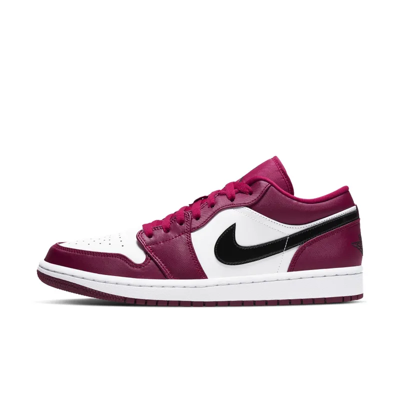 Jordan 1 Low Noble Red Noble Red/Black-White-Noble Red (553558-604)