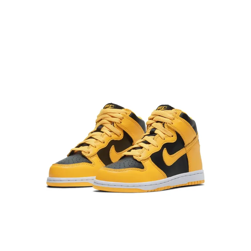 Nike Dunk High Black Varsity Maize (PS) (2020) (DC9053-002)