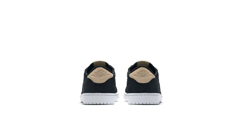 Jordan 1 Retro Low OG Black Vachetta Black/Vachetta Tan-White (905136-010)