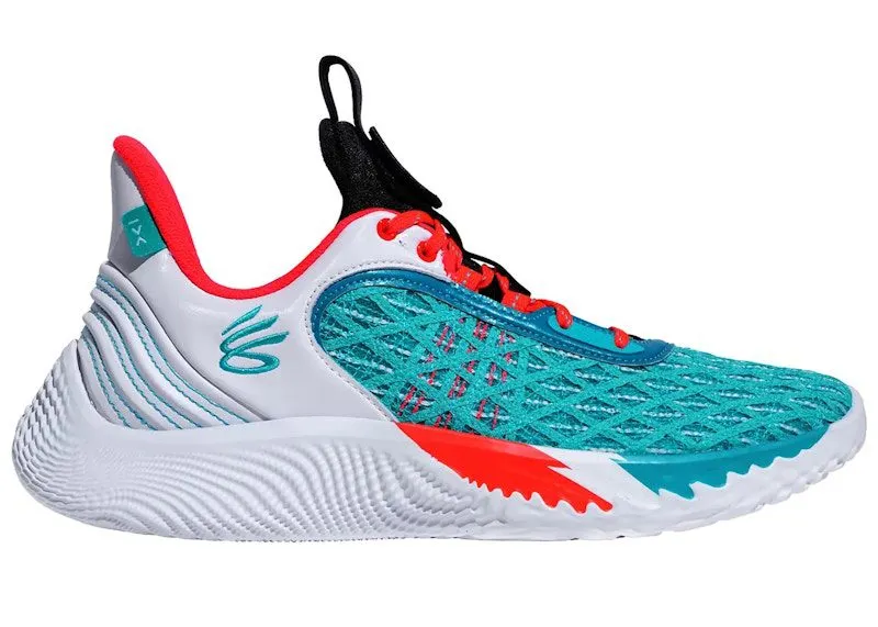 Under Armour Curry Flow 9 White Neptune (3026091-116)