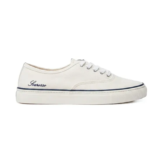 Scarosso Sirio cotton-drill sneakers – Beige (SIRIOSNEAWHIKNIT)