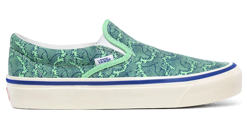 VANS Anaheim Factory Classic Slip-on 98 Dx Schoenen (Groen)
