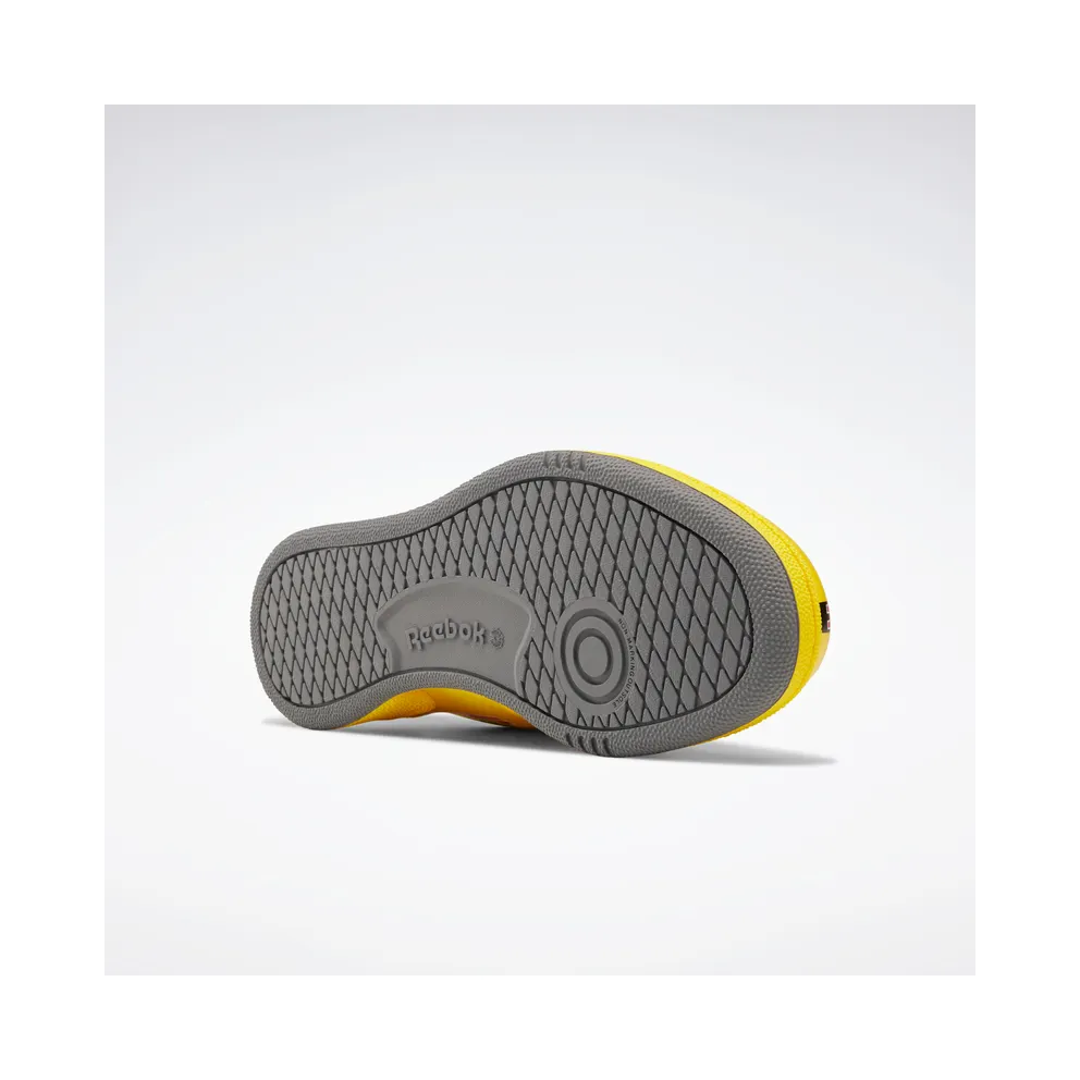 Reebok CLUB C Boldly Yellow / Coal / Silver Metallic