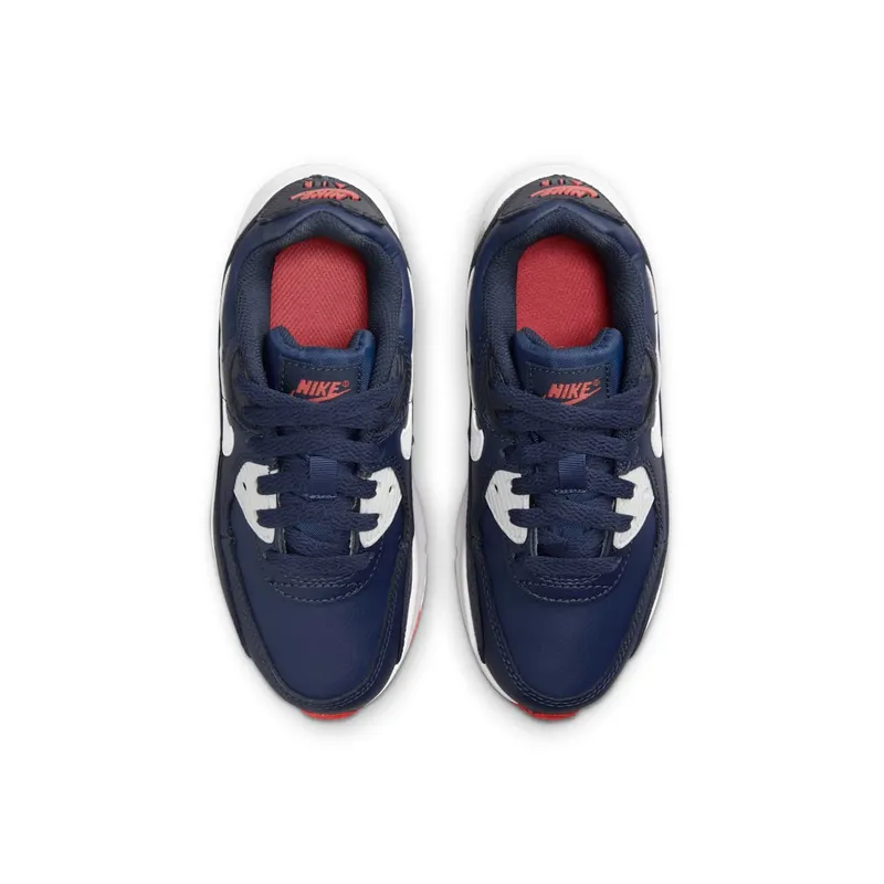 Nike Air Max 90 Leather Obsidian Track Red (DV3608-400)