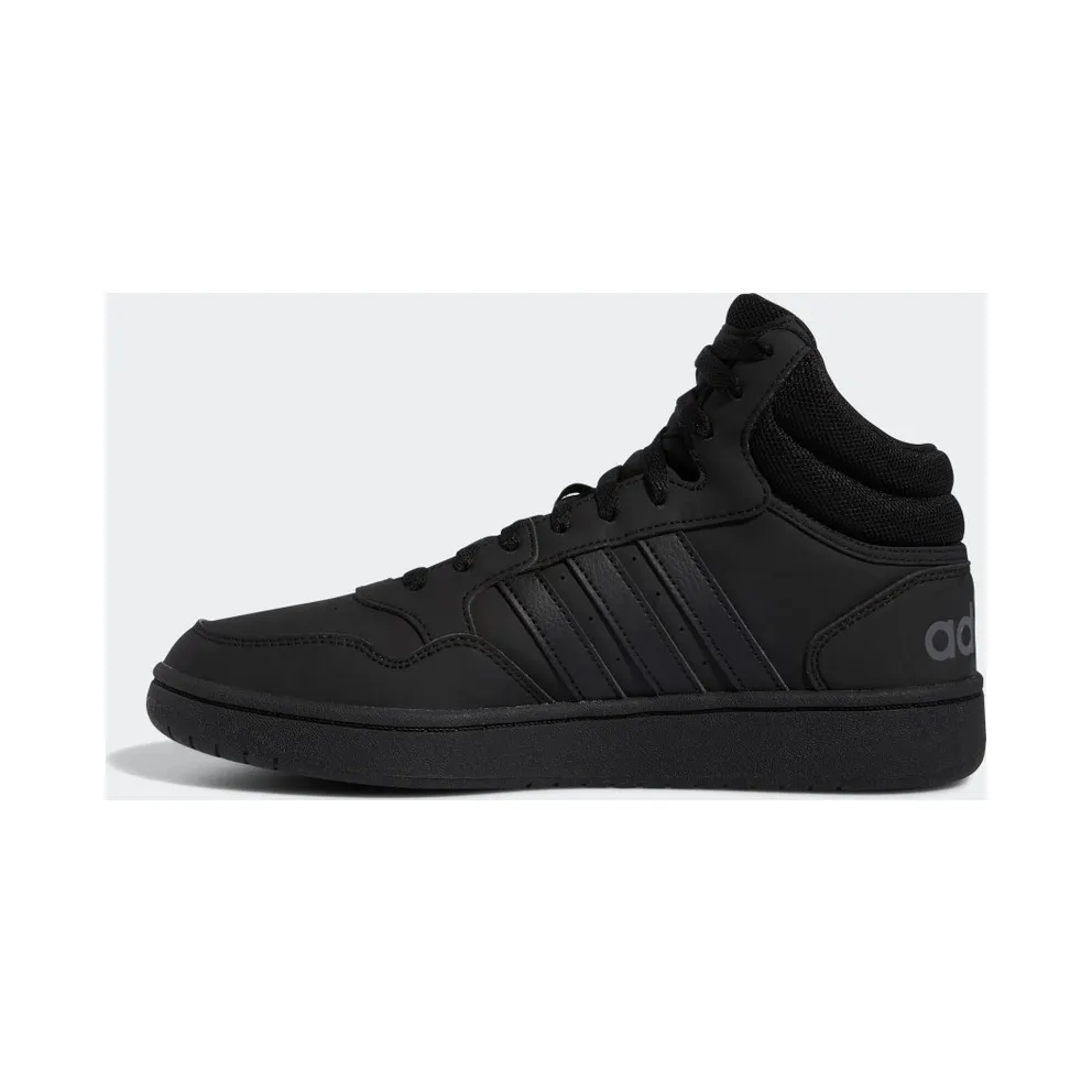 adidas Hoops 3 Mid Lifestyle Basketball Mid Classic Core Black / Core Black / Grey Six (GV6683)