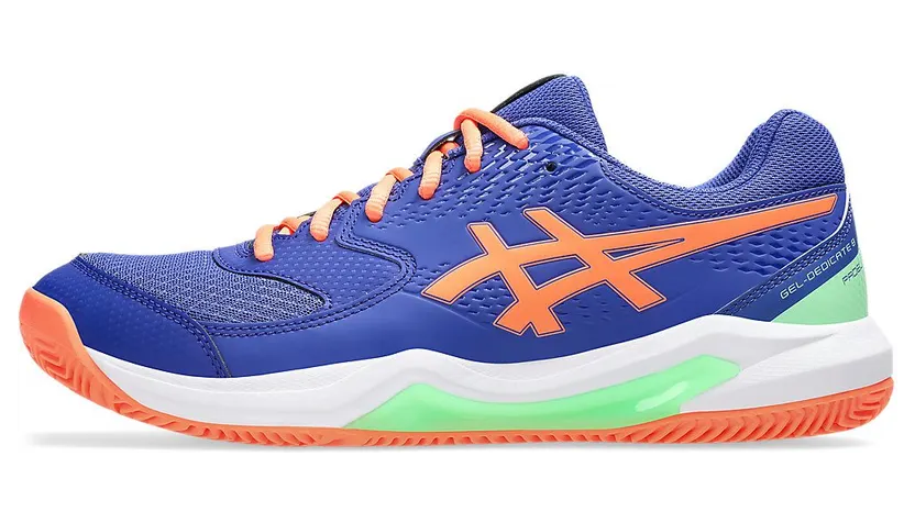 ASICS GEL-DEDICATE 8 PADEL “Dark Cobalt / Vivid Coral” (1041A414-406)