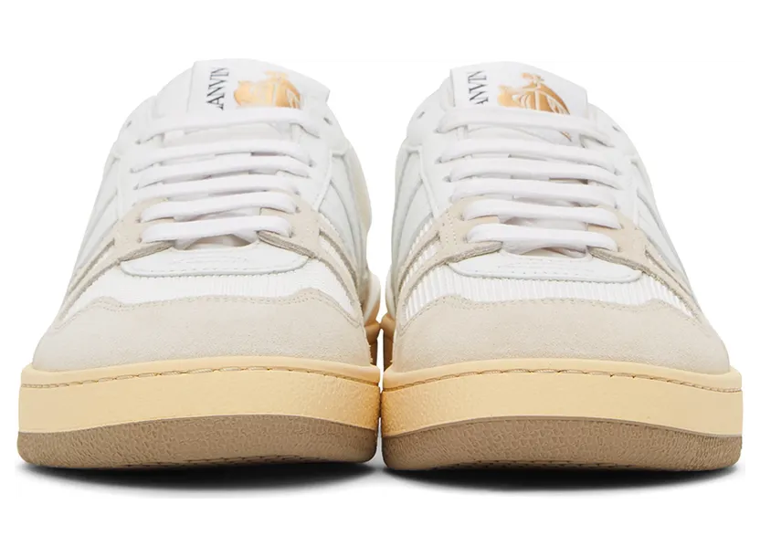 Lanvin White Calfskin Clay Sneakers (FW-SKDK00-NASH-A20) (2)