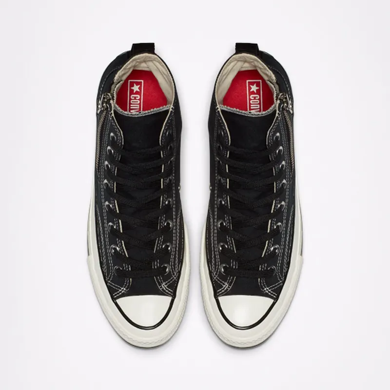 Converse  Chuck Taylor All-Star 70s Hi Riri Black Black/Egret-Black (163087C)