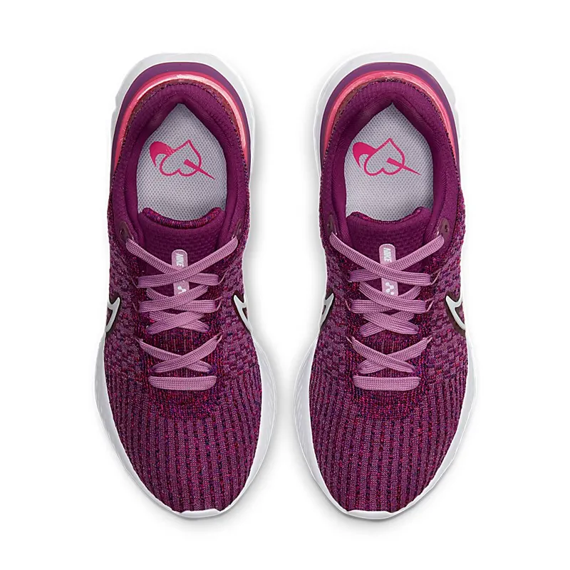 Nike React Infinity Run Flyknit 3 Road Running Purple (DD3024-500)