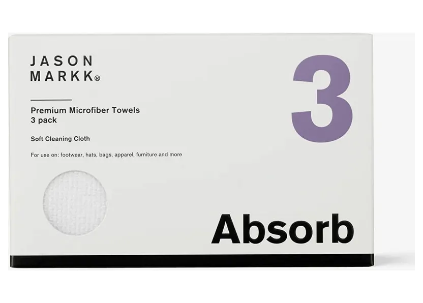 Shoes Jason Markk Premium Microfiber Towel 3 Pack White Universal (JM210210)