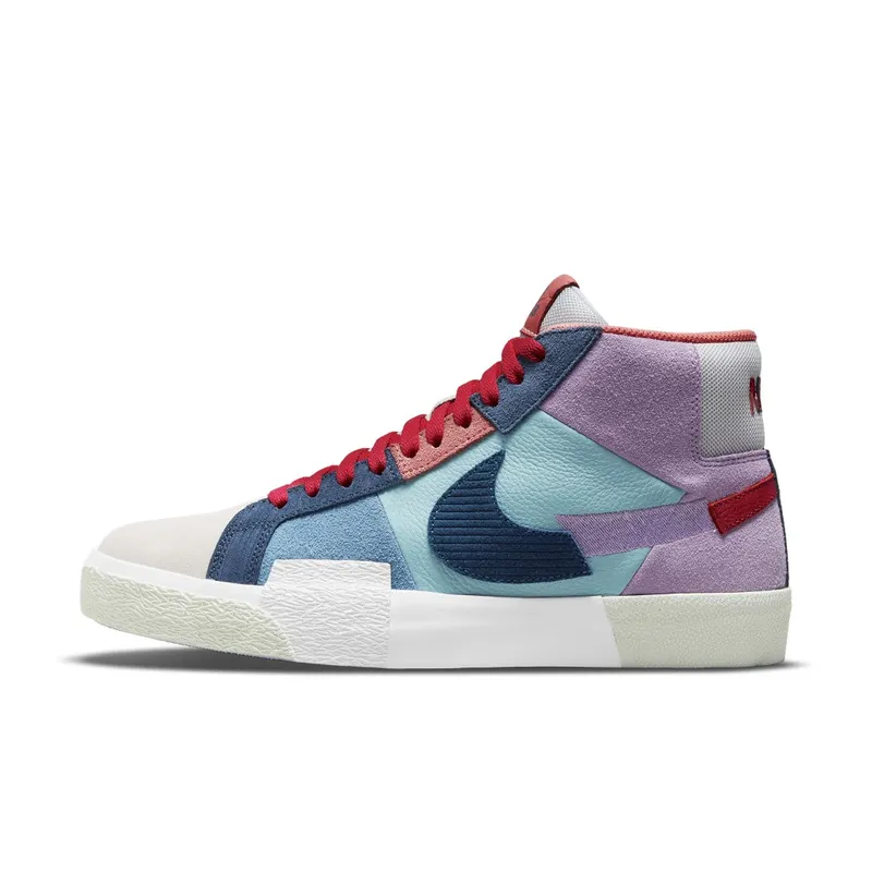Nike SB Zoom Blazer Mid Premium Skate Shoe Purple (DA8854-500)