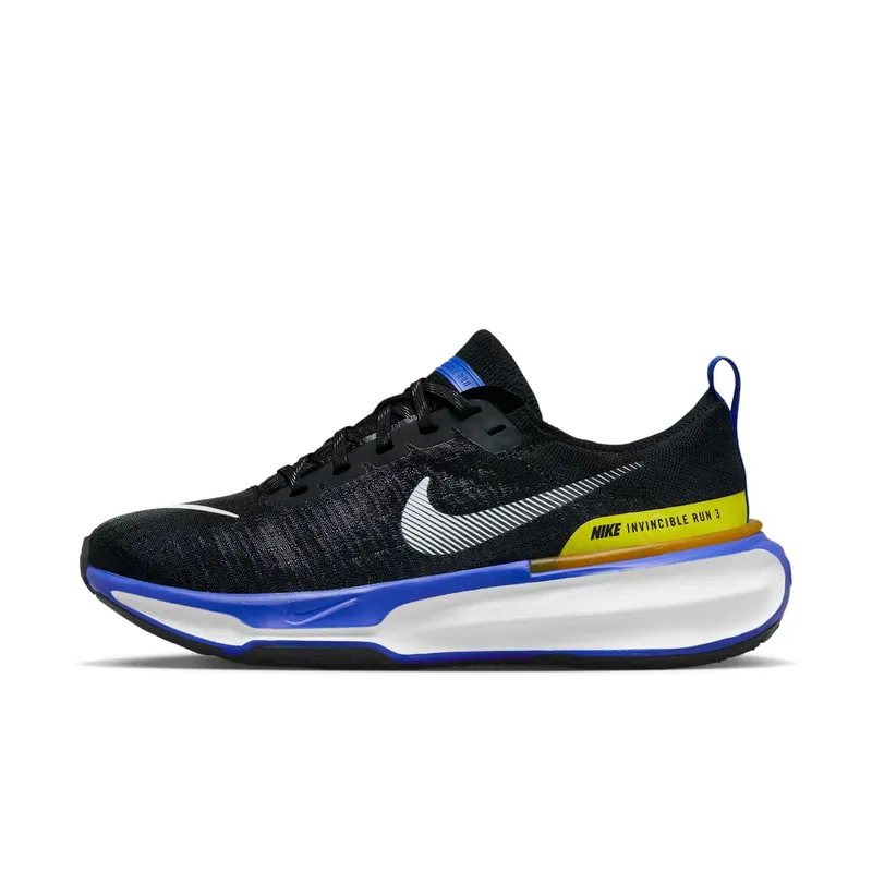 Nike ZoomX Invincible Run 3 “Black Racer Blue High Voltage White” (DR2615-003)