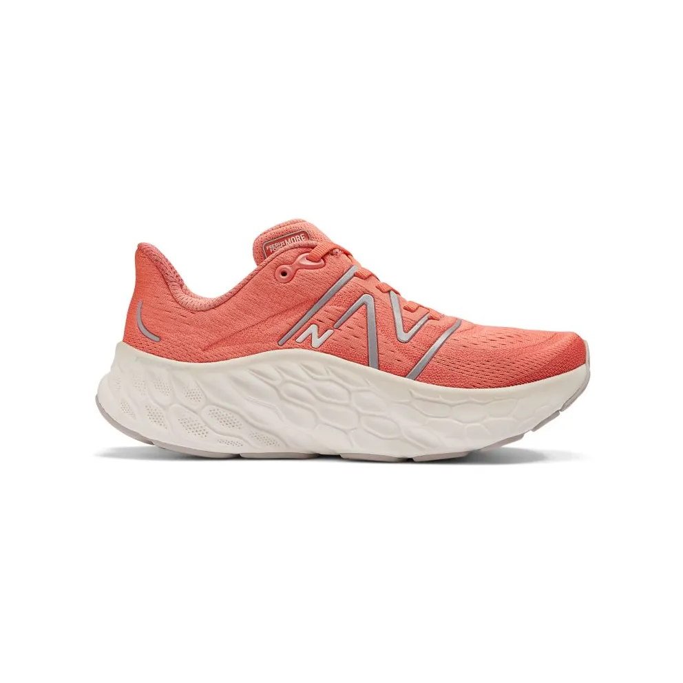 New Balance Fresh Foam X More V4 Gulf Red Silver Metallic (WMORCJ4)
