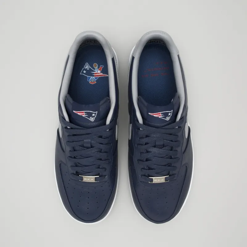 Nike Lunar Force 1 Low New England Patriots College Navy/University Red-White (746643-400)