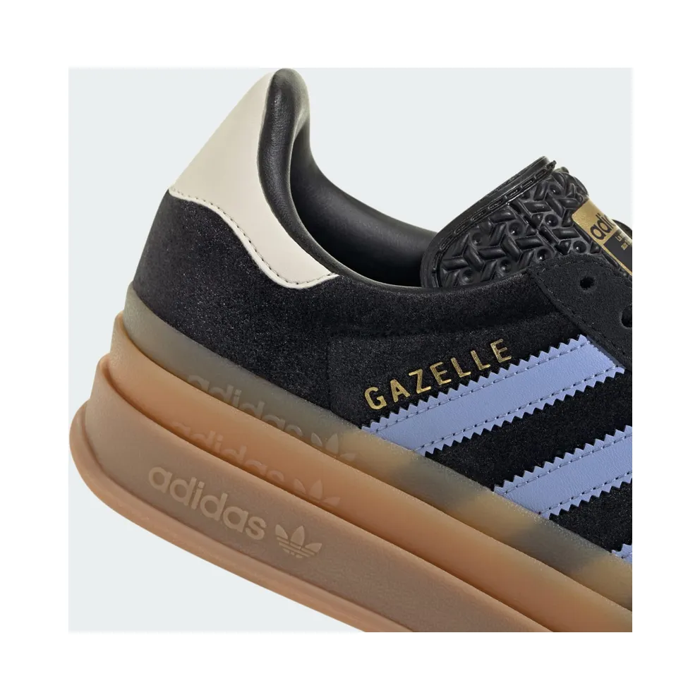 Adidas Gazelle Bold Kids Core Black / Blue Spark / Wonder White (JR5965)