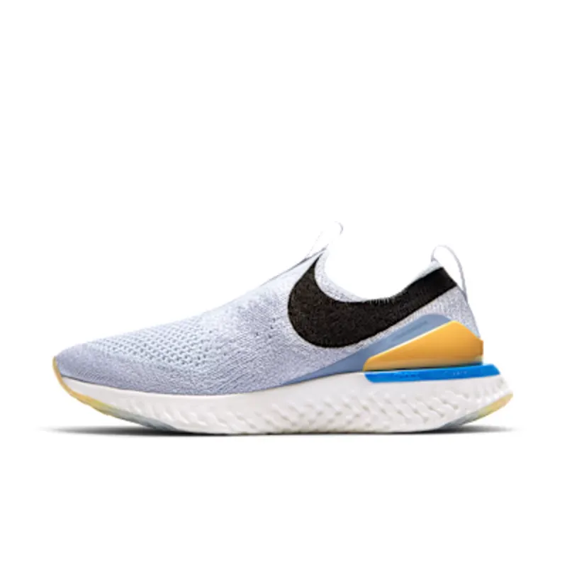 Nike Epic React FK JDI “Football Grey / Indigo Fog / Celestial Gold / Black” (CI1290-001)