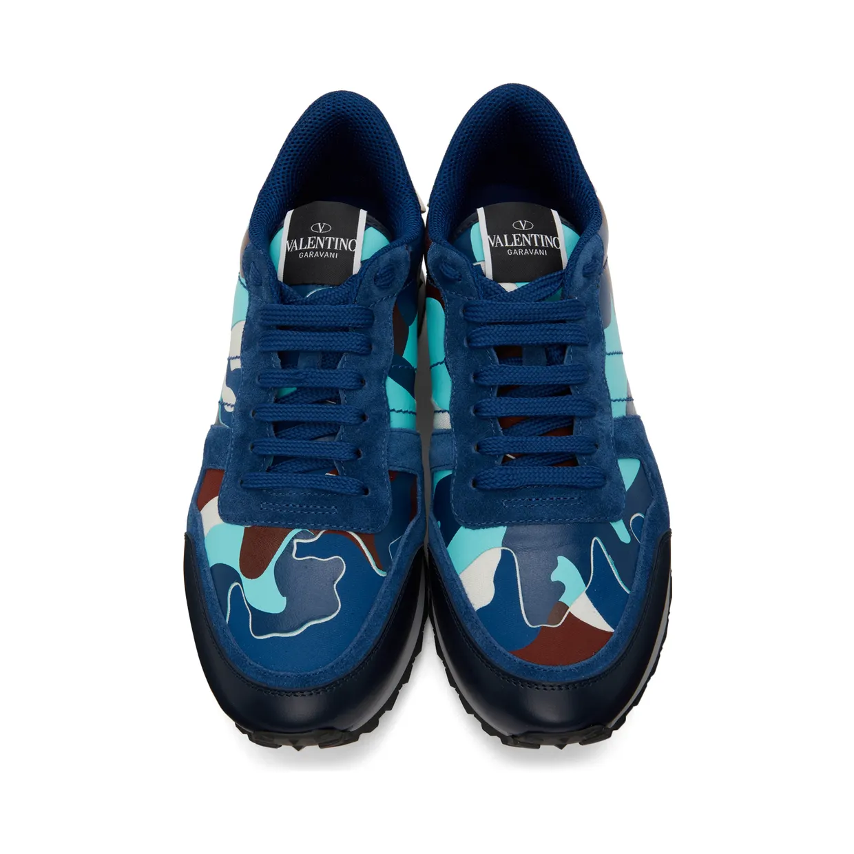 Valentino Garavani Blue Camouflage Rockrunner Sneakers (XY2S0723TCC) (5)