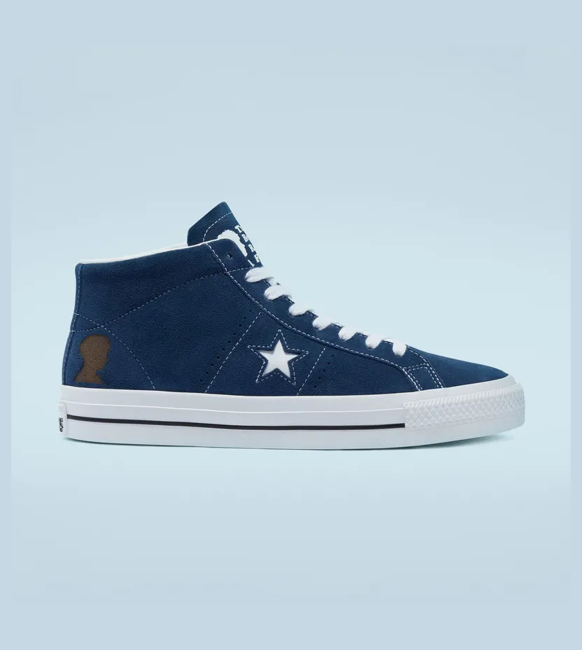 Converse CONS One Star Pro Mid – Ben Raemers Foundation Navy/white/black (170960C)