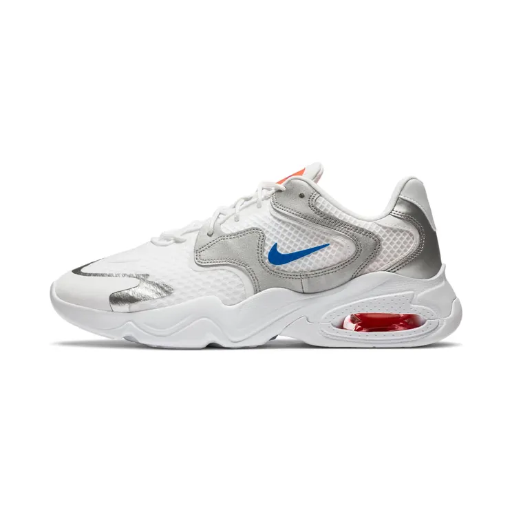 Nike Air Max 2X “White / Metallic Silver / Racer Blue” (CK2943-101)