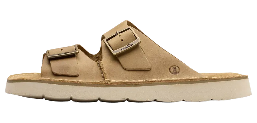 Clarks Solsbury Strap “Dark Sand Leather” (26180884)