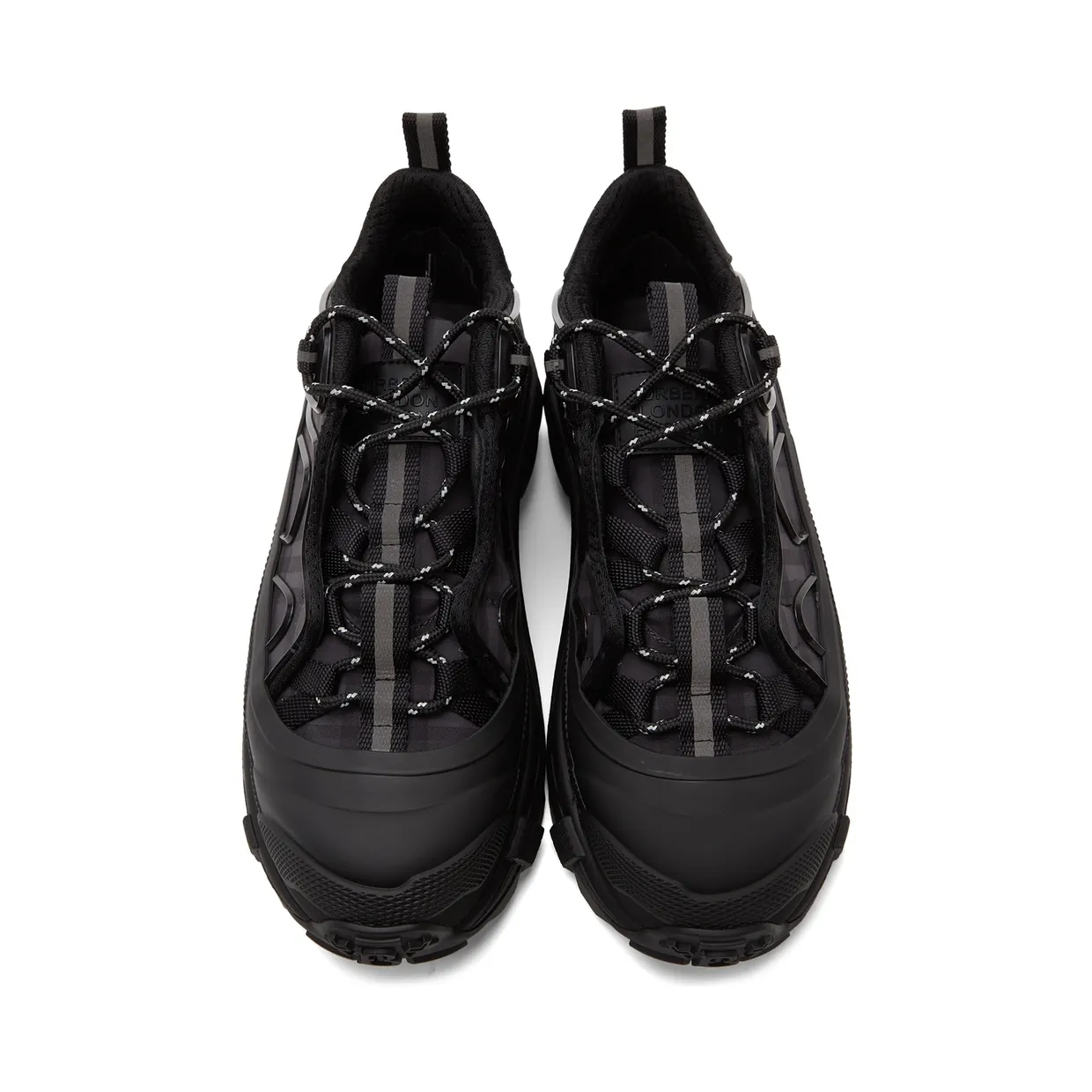 Burberry Black Check Technical Arthur Sneakers (8042584) (5)