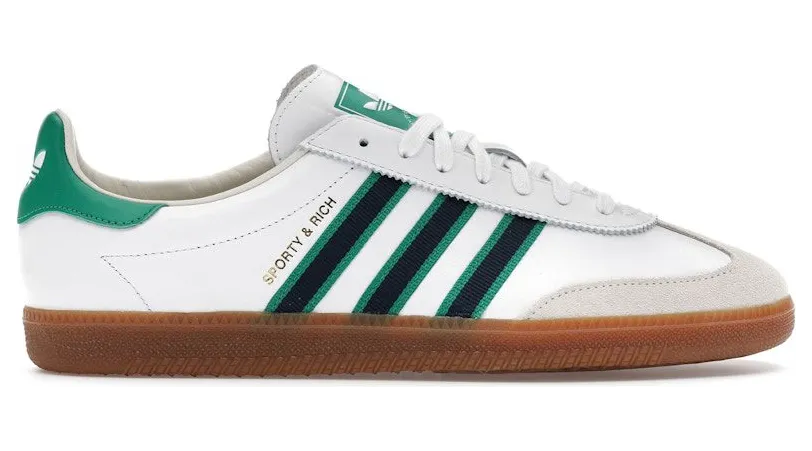 adidas AS 250 Sporty & Rich Footwear White Green (JQ1353)