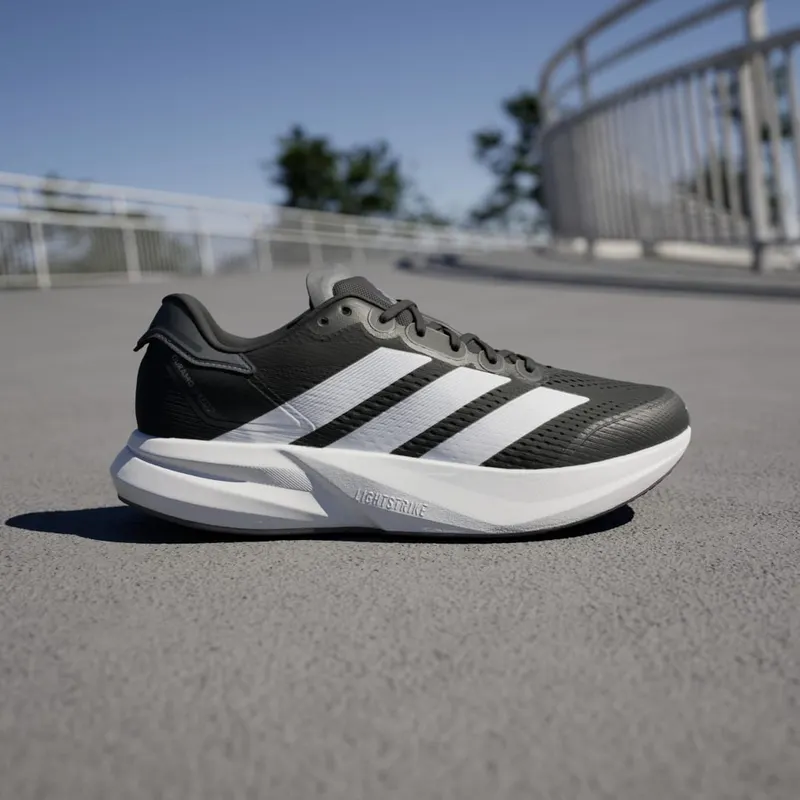 Adidas Duramo Speed 2 Running Shoes Core Black / Cloud White / Grey Five (IH8201)