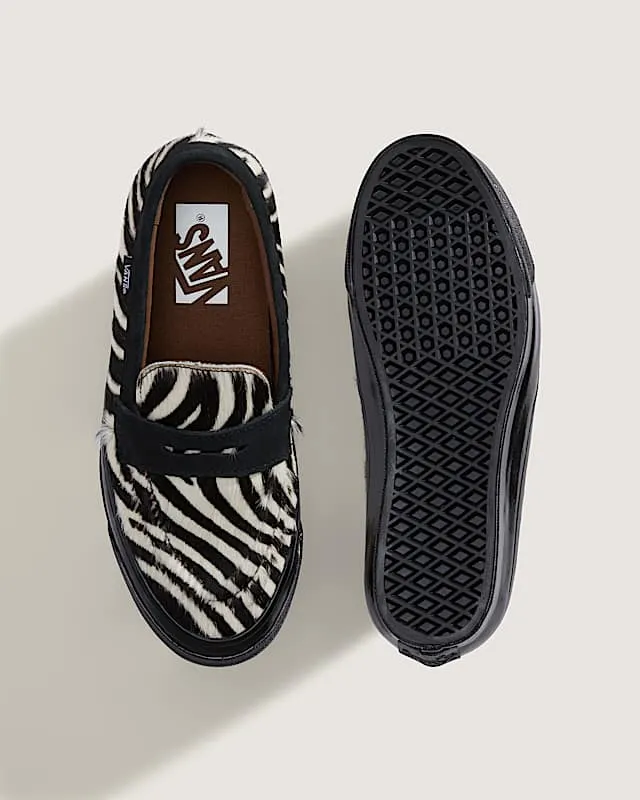 Vans Premium Loafer “Pony Hair Zebra” (VN000VASZBR)