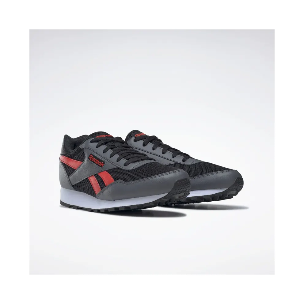 Reebok Rewind Run Shoes Core Black / Dynamic Red / Cold Grey 6 (GX6015)
