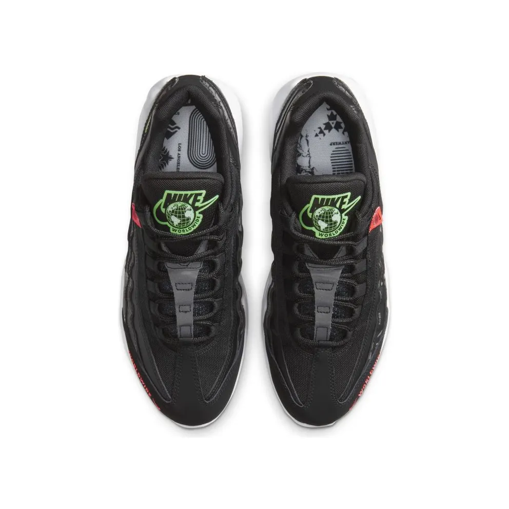 Nike Air Max 95 Worldwide Pack Black Black/Green-Red-White (CQ9743-001)