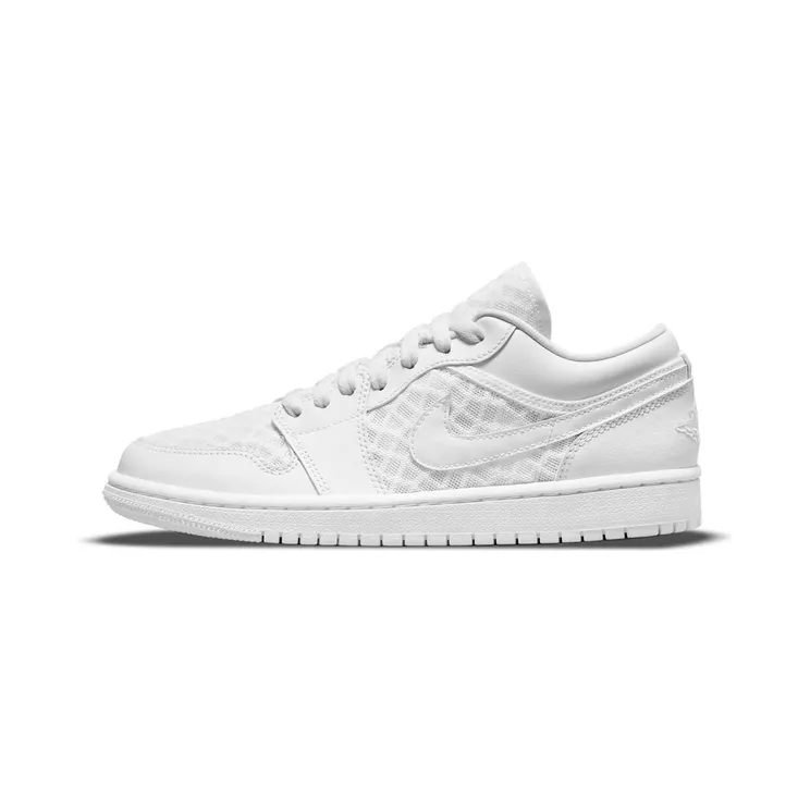 Jordan 1 Retro Low Breathe Triple White (W) (DC9508-100)
