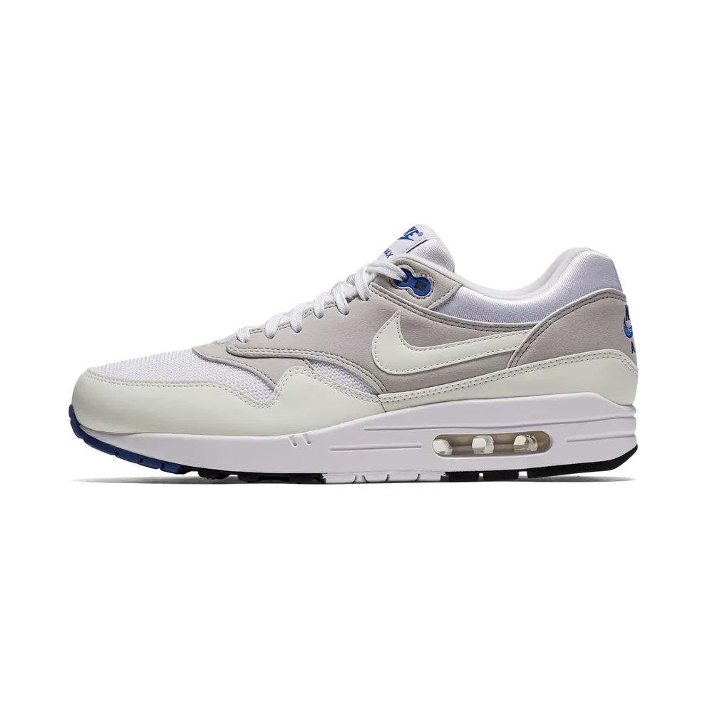 Nike Air Max 1 Color Change White/White-Varsity Royal (811373-100)