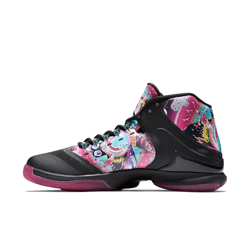 Jordan Super.Fly 4 PO Chinese New Year (2016) Black/Black-Dynamic Pink (840476-060)
