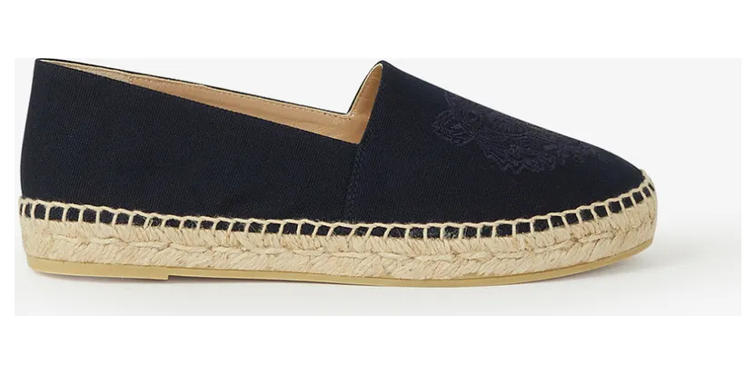KENZO Espadrilles Tigre en toile (FA62ES180F70)