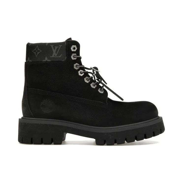 Louis Vuitton Timberland 6″ Ankle Boot Black (1AD75A)