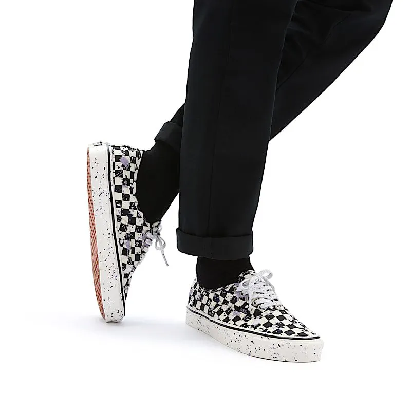 Vans UA Authentic 44 DX Anaheim Factory Splatter Embroidery Checkboard (VN0A5KX48FI)