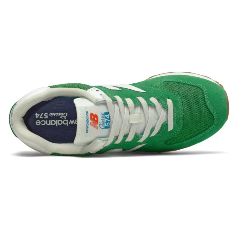 New Balance ML574 HE2 Varsity Green / Velocity Red (ML574HE2)