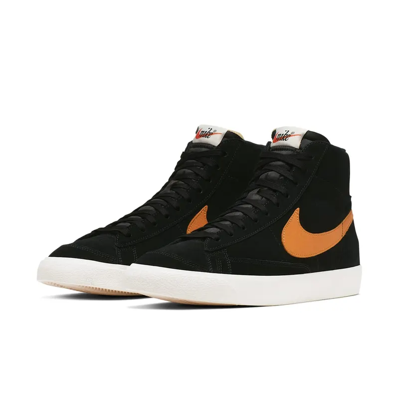 Nike Blazer Mid ’77 “Black / Orange” (CJ9693-001)