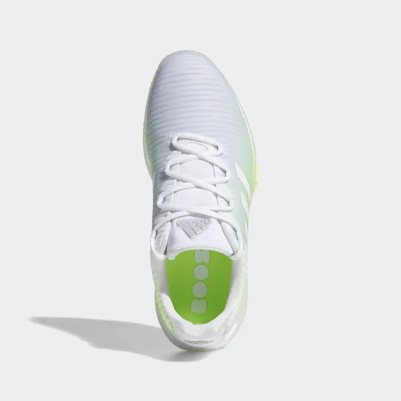 Adidas CodeChaos Golf Shoes Cloud White / Cloud White / Signal Green (EE9336)