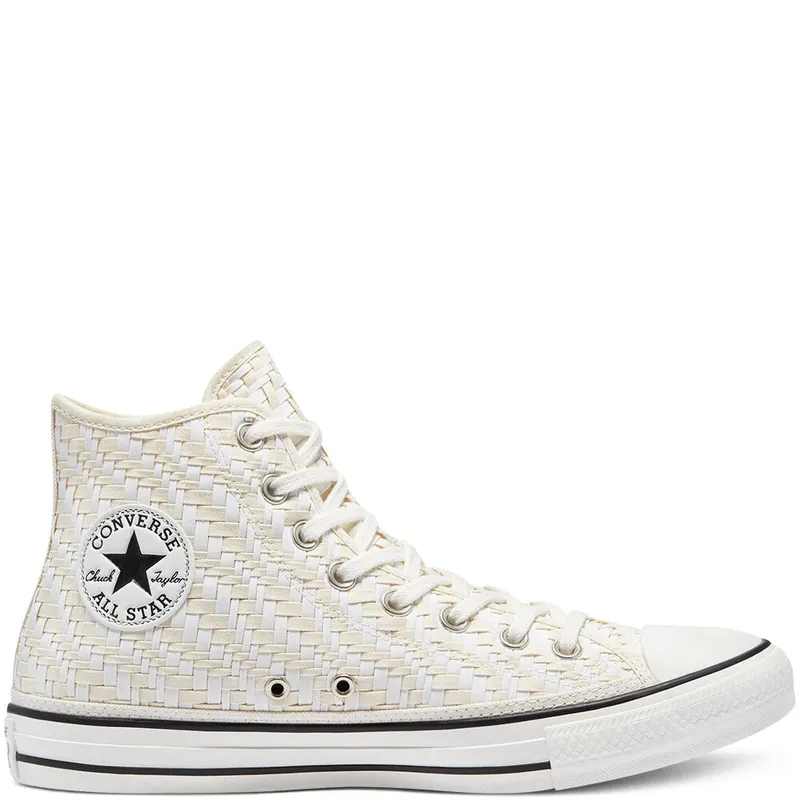 Converse Tonal Weaving Chuck Taylor All Star High Top White/black/black (171075C)