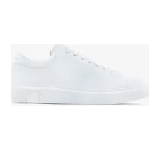 Armani Exchange logo-embossed low-top sneakers – Wit (XUX123XV534) (2)