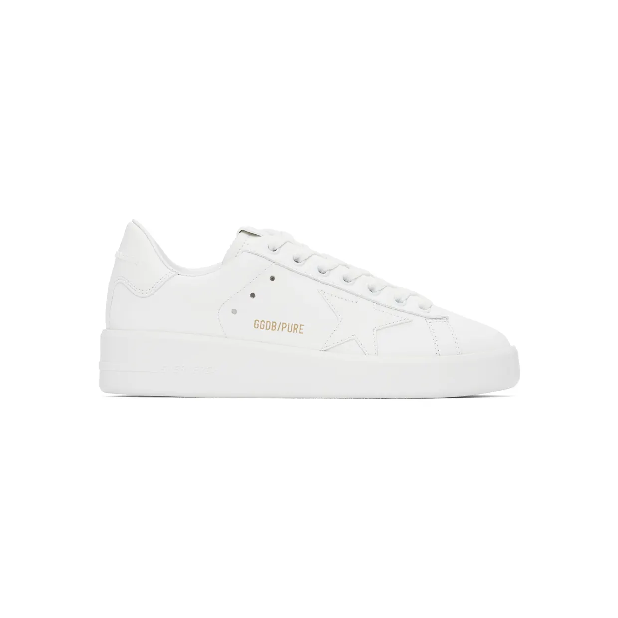 Golden Goose White Purestar Sneakers (GWF00197.F000541.10100)